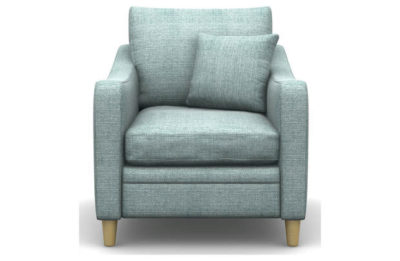 Heart of House Newbury Fabric Chair - Blue